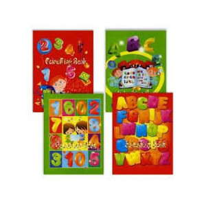 Album da colorare numeri e lettere