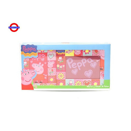 Album foto e cornice Peppa pig