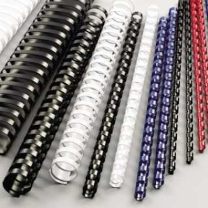Anelli in plastica 10mm blu 100pz