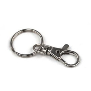 Anello con moschettone 4pz