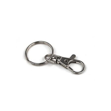 Anello con moschettone 4pz