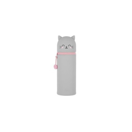 Astuccio 2 In 1 Morbido Silicone KAWAII LEGAMI - kitty