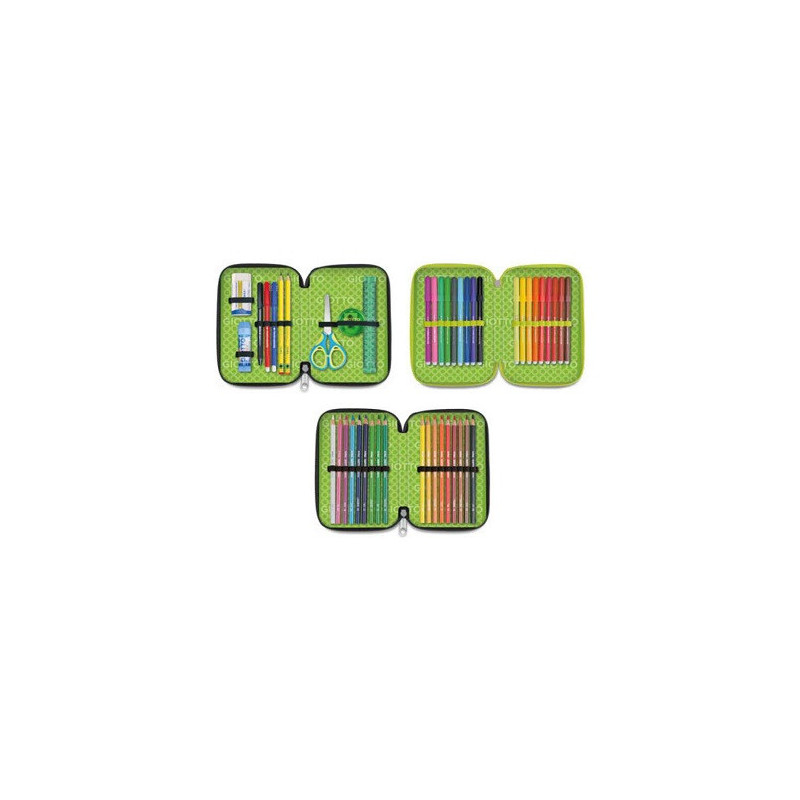 Astuccio 3 zip Giotto