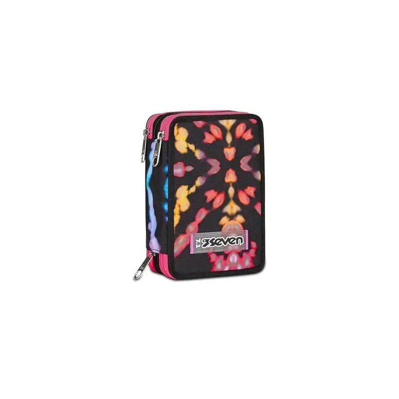Astuccio 3 zip Seven retrocolor