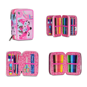 Astuccio 3 zip Seven SJ GANG pinkhugs