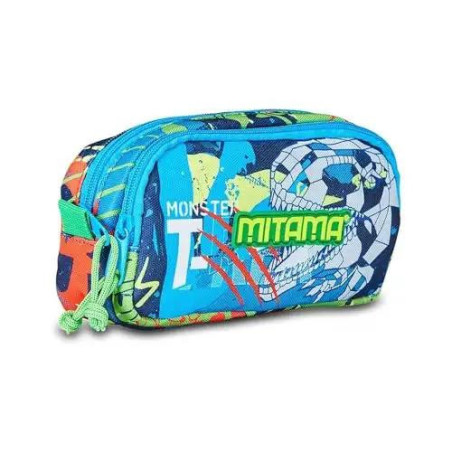 Astuccio tombolino 2 zip Mitama Fluo Rex
