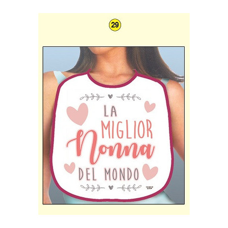 Bavaglione per una super nonna