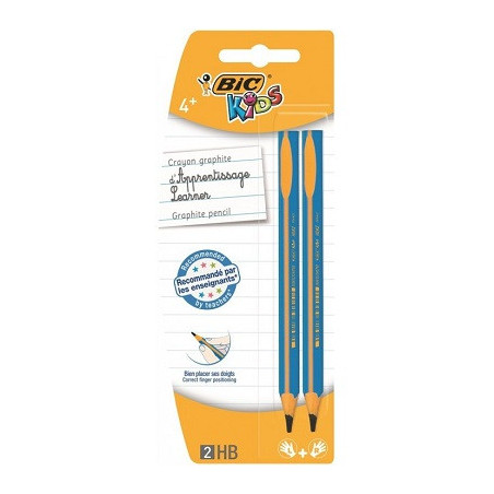 Bic Blister Kids 2 Matite Hb 4mm