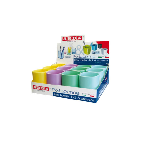 Bicchiere portapenne Arda pastell