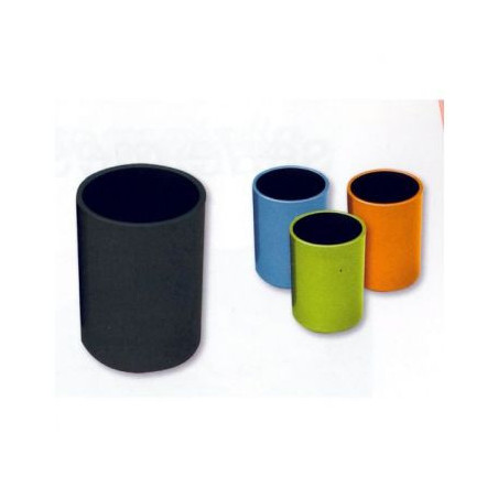 Bicchiere portapenne in plastica vari colori