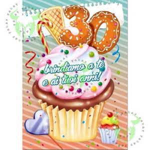 Biglietti auguri 30 anni