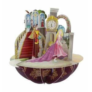 Biglietto auguri Santoro 3D Principesse