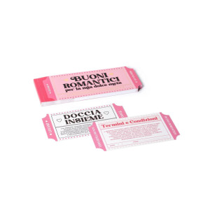 Blocco 24 Voucher Romantici Legami - Heart