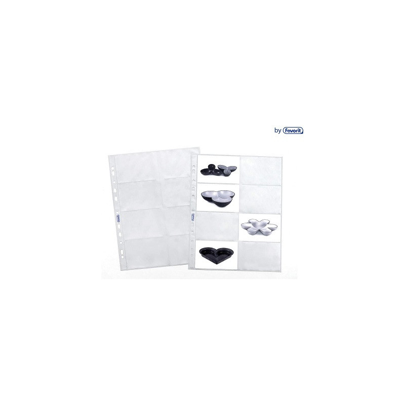 Buste 4 fori 7x10 16 tasche 10pz