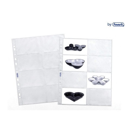 Buste 4 fori 7x10 16 tasche 10pz
