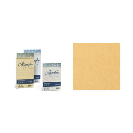 Buste Calligraphy Pergamena 12x18 90gr. Oro 25pz