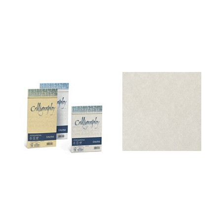 Buste Calligraphy Pergamena 12X18 90gr. perla 25pz