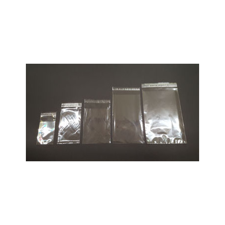 Buste Cellophan 13x15+4 adesive 50pz