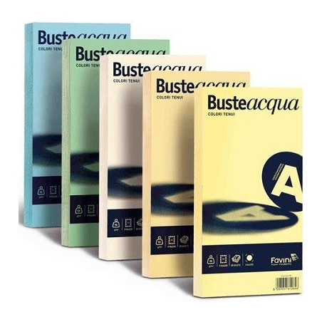 Buste Rismacqua 11x23 90gr. avorio 25pz