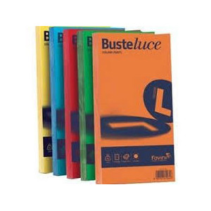 Buste Rismaluce 11x23 90gr. giallo sole 25pz
