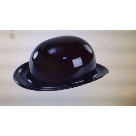 Cappello Bombetta in plastica tipo Charlie Chaplin