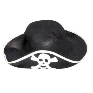 Cappello Pirata / Corsaro in feltro