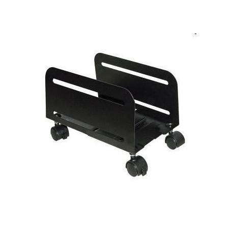 Carrello porta computer / PORTA CPU /PC Stand  regolabile e con rotelle in ABS