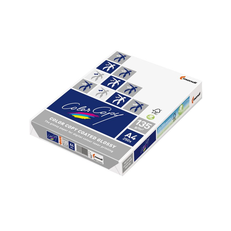 Carta bianca A3 200gr 250fg Color Copy COATED GLOSSY