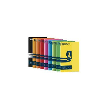 Carta Color A3 200gr Rismaluce 125fg arancio