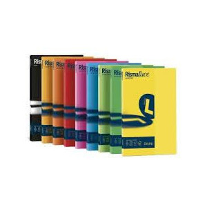 Carta Color A3 200gr Rismaluce 125fg verde