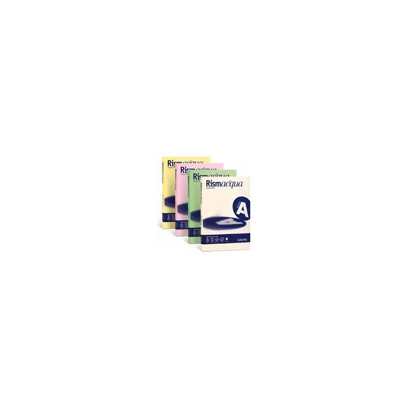 Carta Color A4 200gr Rismacqua 125fg rosa