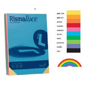 Carta Color A4 200gr Rismaluce 125fg Verde