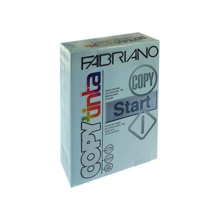 Carta Color A4 80gr Copy Tinta Celeste chiaro 500ff