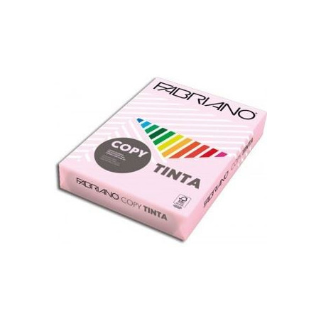 Carta Color A4 80gr Copy Tinta Rosa 500ff