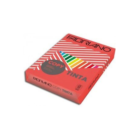 Carta Color A4 80gr Copy Tinta rosso 500fg