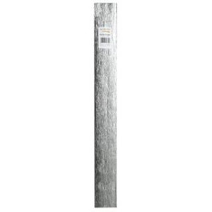 Carta crespa metallizzata argento 40gr 50x150