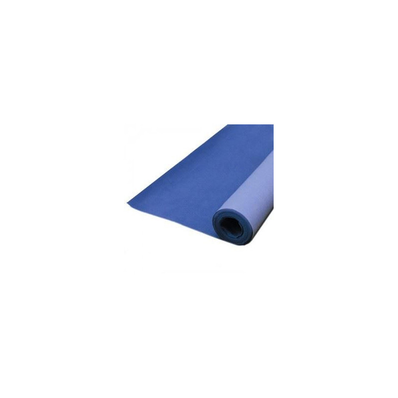 Carta velluto semplice blu 5mt