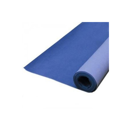 Carta velluto semplice blu 5mt