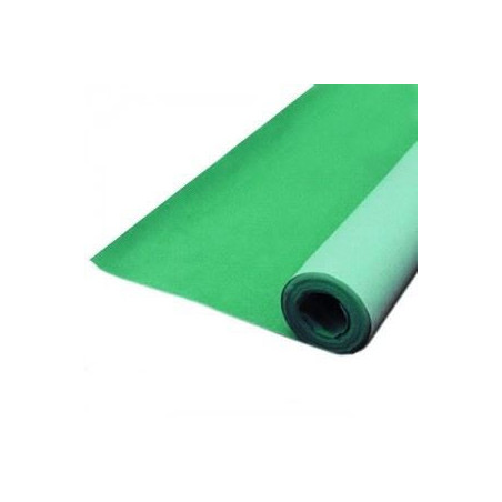 Carta velluto semplice verde chiaro 5mt