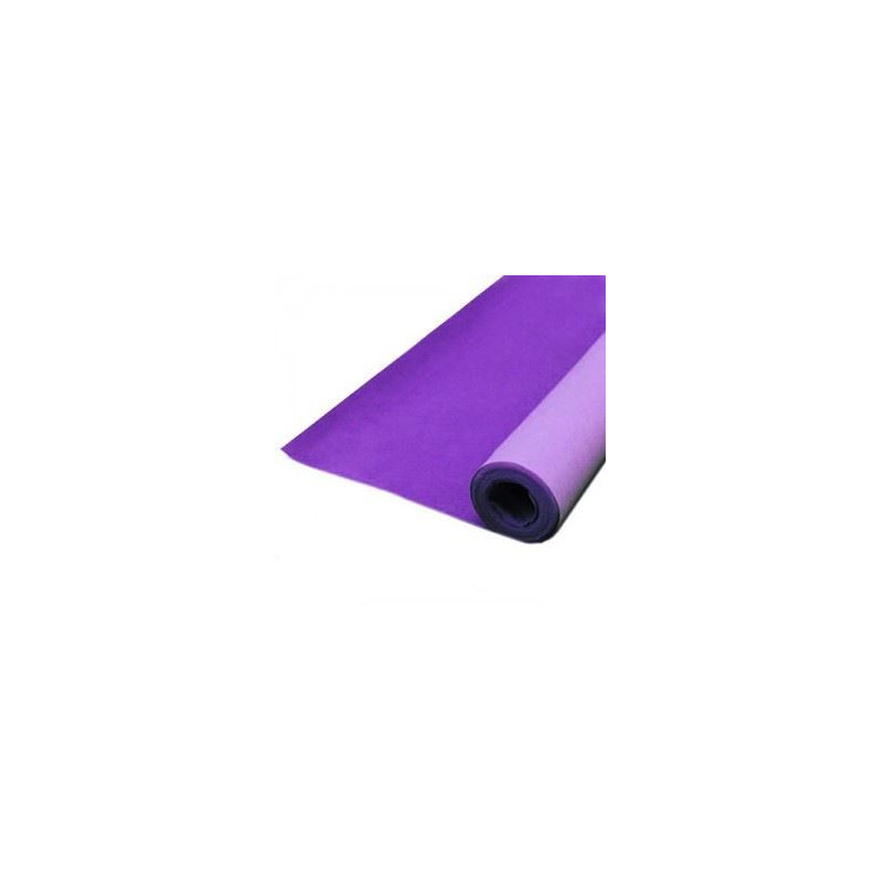 Carta velluto semplice viola 5mt