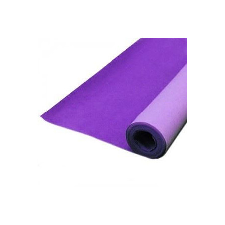 Carta velluto semplice viola 5mt