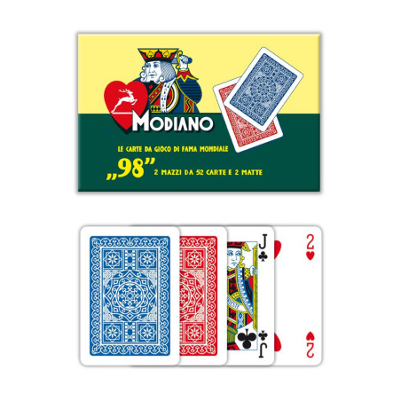 Carte da gioco Ramino 98 Modiano