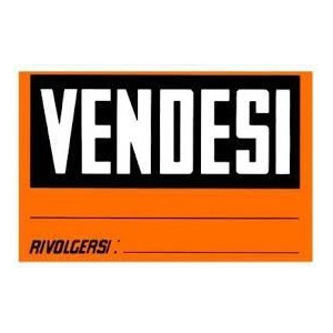 Cartello vendesi