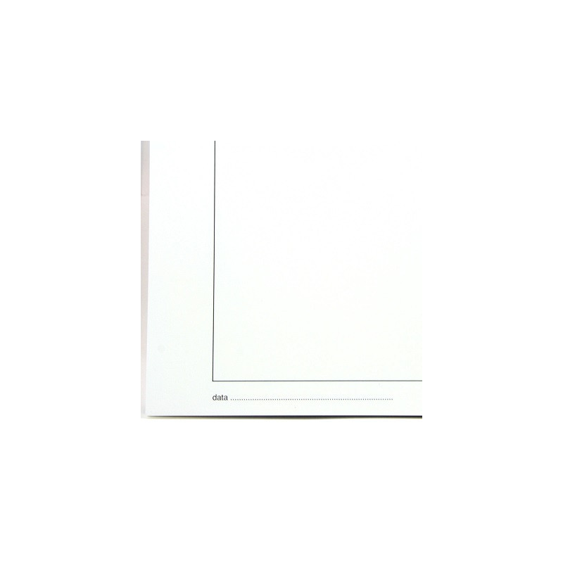 Cartoncino 5070 bianco squadrato