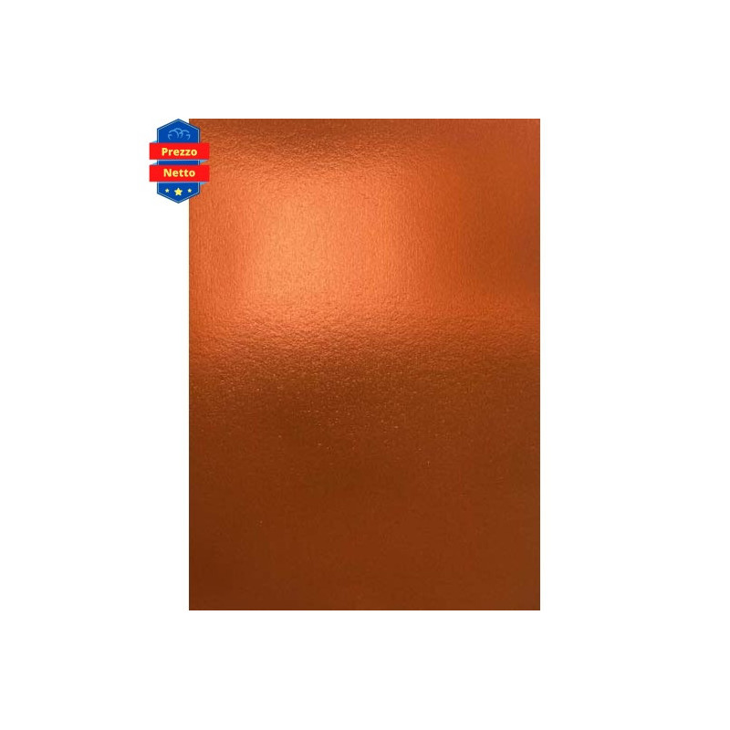 Cartoncino Fabriano alluminio  50x65 rame