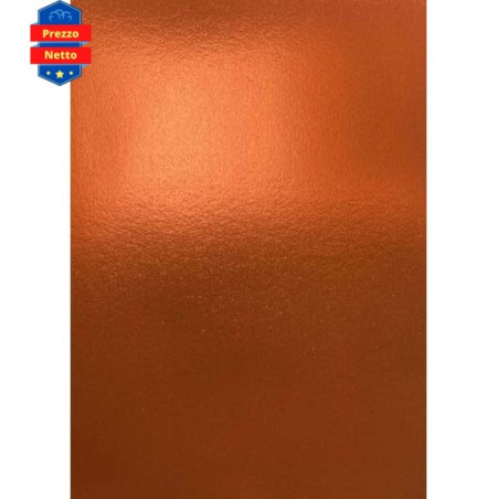 Cartoncino Fabriano alluminio  50x65 rame