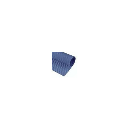 Cartoncino ondulato blu scuro