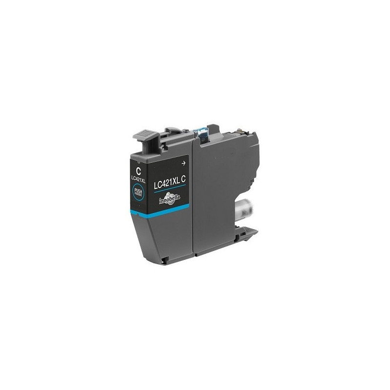 Cartuccia Brother LC421 Ciano compatibile