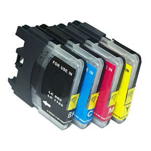Cartuccia Brother LC980/985/1100 Comp. gialla