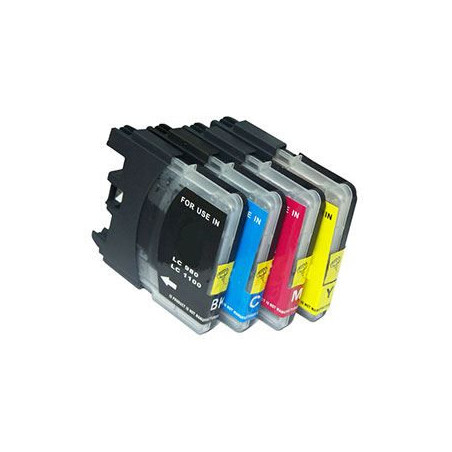Cartuccia Brother LC980/985/1100 Comp. magenta